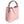 Pink Satchel Canvas Strap Bag Set