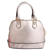 Silver Patent Dome Handbag