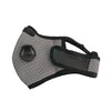 Gray Mesh Sports Mask
