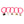 Pink Black Queen Bracelets