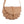 Light Brown Pleated Semicircle Crossbody