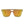 Orange Unisex Square Mirror Glasses