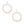 XL Gold Crystal Wreath Earrings