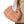 Peach Plaid Sherpa Bag