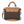Brown Square Trunk Handbag