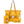 Yellow Baseball 3 Pcs Tote Bag Set