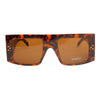 Tortoiseshell Extra Wide Arm Sunglasses