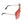 Orange Designer Shield Sunglasses