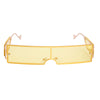 Skinny Yellow Lens Side Arm Glasses