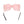 Pink Geometric Shield Sunglasses