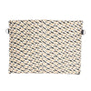 Multi Color Pattern Flap Clutch