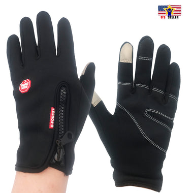 Cycling Protective Grip Sports Running Warm Gloves Men Women Touchscreen Cold We