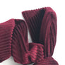 Hair Head Band Bow Ribbon Tie Ribbed Corduroy Velvet Tumble Scrunchies Holder