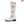 2020 New Trend Women Solid White Knee High 3 Buckle Leather Low Heel Boots Shoes