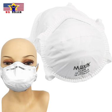 Medical KN95 Respirator Protection Mask White Anti Dust Gas Face Protective Shield
