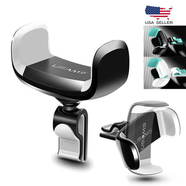 USAMS Car Smart Phone Stand Air Vent Mount Holder 360 Rotatable Support Mobile