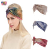 Turban Twist Knot Headwrap Hair Head Band Tie Tye Dye Bohemian Yoga Running Boho