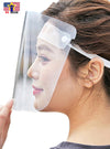 Anti Dust Spitting Saliva Protective Head Bend Face Shield Transparent Cover U.S