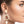 Leaf and Pearl Drop Earrings