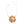 Brown Shell Raffia Pendant Set
