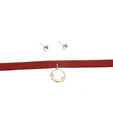 Dangle Stone Choker