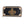 Black Fleur de Lis Beaded Wallet