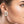 D Initial Rhinestone Studs