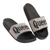 Size 10 Queen Silver Slides