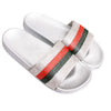 Size 8 Designer Silver Slides