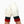 Designer White Knit Mittens