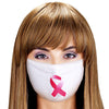 Breast Cancer Pink White Mask