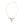 Rainbow Rhinestone Steer Necklace