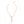 Lavender Zipper Pendant Necklace
