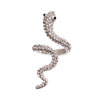 Silver Pave Snake Ring