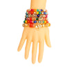 Bold Color Hamsa Charm Bracelets