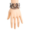 Black Glass Bead and Pearl Bracelets