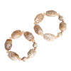 Light Brown Marbled Bead Bracelets