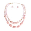 Light Pink Marbled Bead Set