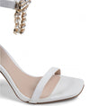 White Calfskin Sandal