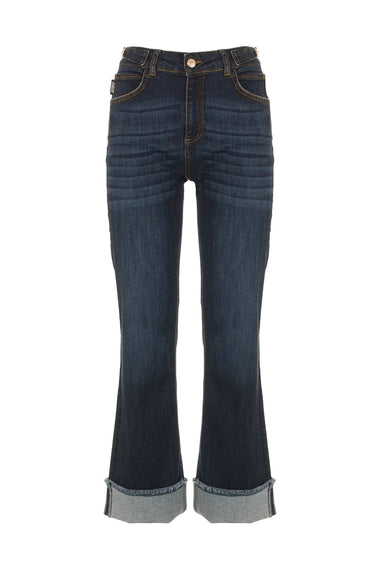 Blue Cotton Jeans & Pant