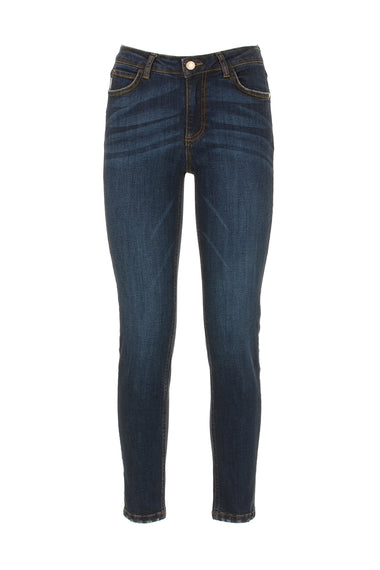 Blue Cotton Jeans & Pant
