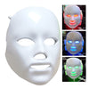 LED Photon Therapy Face Mask 3 Colors Light Skin Treatment Care Rejuvenation Fac