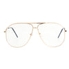 Gold Aviator Blue Light Glasses