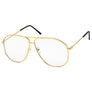 Gold Aviator Blue Light Glasses
