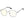 Silver Blue Light Square Glasses