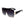 Black Gradient Square Visor Sunglasses