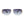Black Rimless Temple Sunglasses