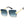 Black Square Clover Sunglasses
