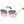 Gray Square Clover Sunglasses