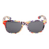 Yellow Tie Dye Wayfarer Sunglasses